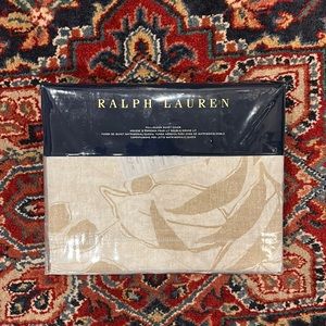 Ralph Lauren, home Palmetto full queen duvet.  NWT